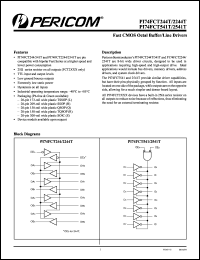 Click here to download PI74FCT2244ATS Datasheet