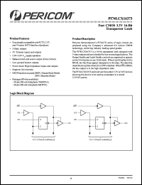 Click here to download PI74LCX1673A Datasheet
