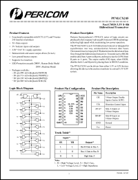 Click here to download PI74LCX245 Datasheet