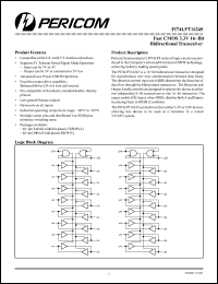 Click here to download PI74LPT16245 Datasheet