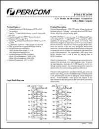 Click here to download PI74LVTC16245AE Datasheet