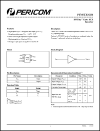 Click here to download PI74STX1G04 Datasheet
