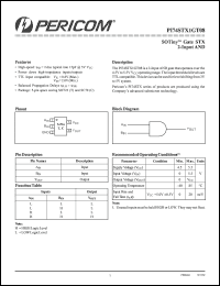 Click here to download PI74STX1GT08 Datasheet