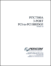 Click here to download PI7C7300 Datasheet