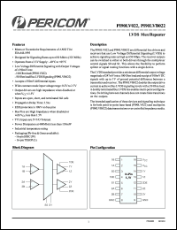 Click here to download PI90LV022LE Datasheet