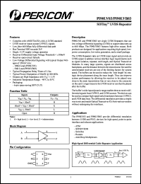 Click here to download PI90LV03 Datasheet