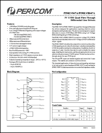 Click here to download PI90LV047AW Datasheet