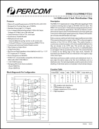Click here to download PI90LV211LE Datasheet