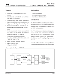 Click here to download PT7A6632J Datasheet
