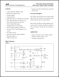 Click here to download PT8A262W Datasheet