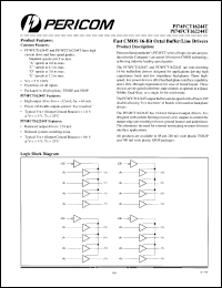 Click here to download PI74FCT16244CTSP Datasheet