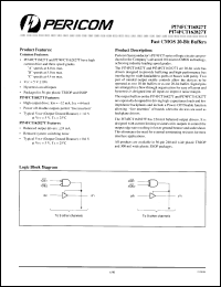 Click here to download PI74FCT162827CTV Datasheet