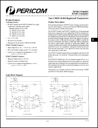 Click here to download PI74FCT16646DTV Datasheet
