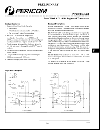 Click here to download PI74FCT163646TA Datasheet