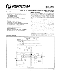 Click here to download PI74FCT2646CTS Datasheet