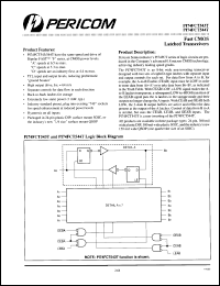 Click here to download PI74FCT544CTP Datasheet