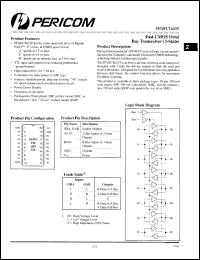 Click here to download PI74FCT623ATP Datasheet