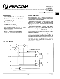 Click here to download PI74FCT157CTS Datasheet