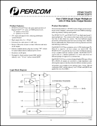 Click here to download PI74FCT2257CTS Datasheet