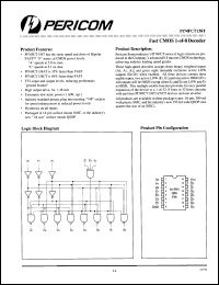 Click here to download PI74FCT138ATS Datasheet