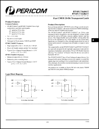 Click here to download PI74FCT162841ATA Datasheet