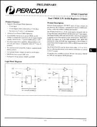 Click here to download PI74FCT163374TA Datasheet