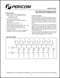 Click here to download PI74FCT2373CTS Datasheet