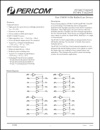 Click here to download PI74FCT162244ATVE Datasheet