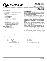 Click here to download PI74FCT162827DT Datasheet