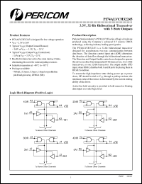 Click here to download PI74ALVCH32245 Datasheet