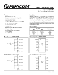 Click here to download PI49FCT3803LE Datasheet
