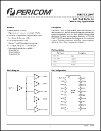 Click here to download PI49FCT20807QE Datasheet