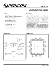 Click here to download PI2EQX4401 Datasheet