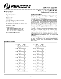 Click here to download PI74FCT162Q245ET Datasheet