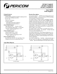 Click here to download PI74FCT162823BT Datasheet