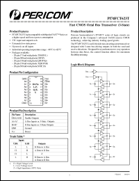 Click here to download PI74FCT623T Datasheet
