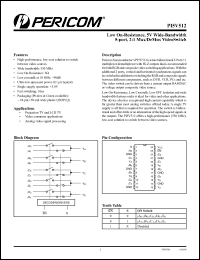 Click here to download PI5V512Q Datasheet