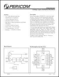 Click here to download PI2EQX3431 Datasheet