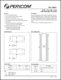 Click here to download PI5C16862CA Datasheet