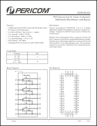 Click here to download PI2PCIE2422 Datasheet