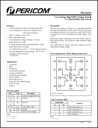 Click here to download PI5A4213GAE Datasheet