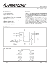 Click here to download PI6C557-03LE Datasheet