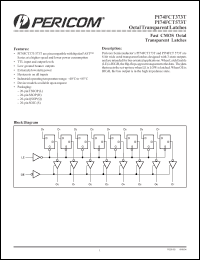 Click here to download PI74FCT573CTL Datasheet