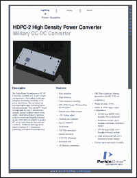 Click here to download HDPC-2 Datasheet
