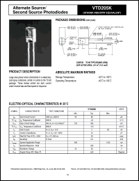 Click here to download VTD205K Datasheet