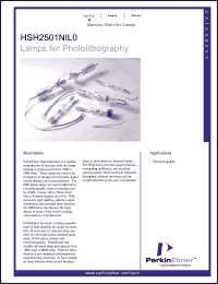 Click here to download HSH2501NIL0 Datasheet