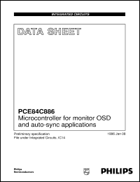 Click here to download PCE84C886P/077 Datasheet