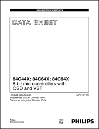 Click here to download PCA84C840 Datasheet
