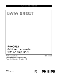 Click here to download P87C592EFA/A2 Datasheet