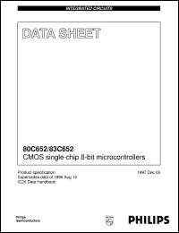 Click here to download P80C652FBB/04 Datasheet